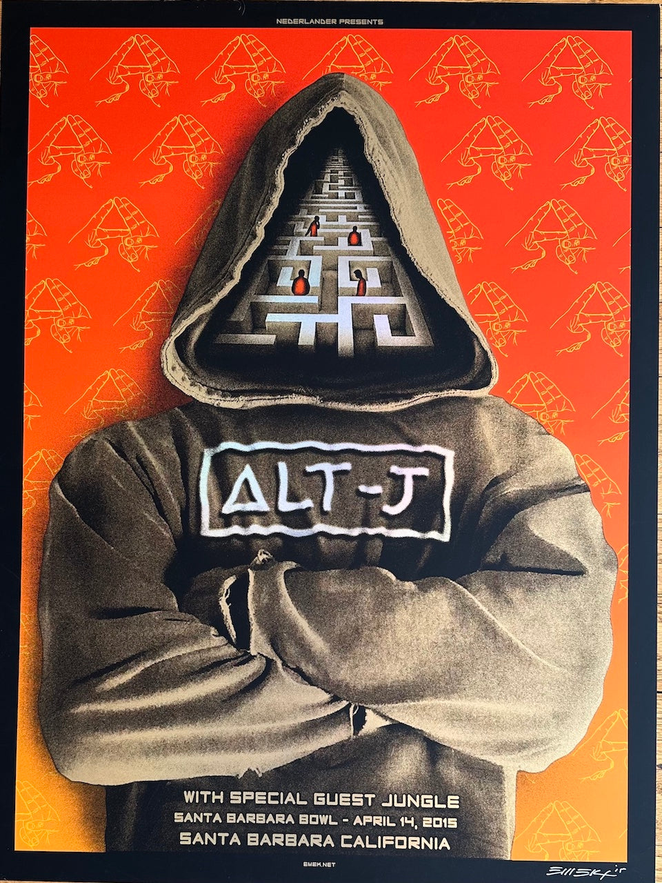 ALT-J SANTA BARBARA BOWL APRIL 14, 2015-Special Guest JUNGLE