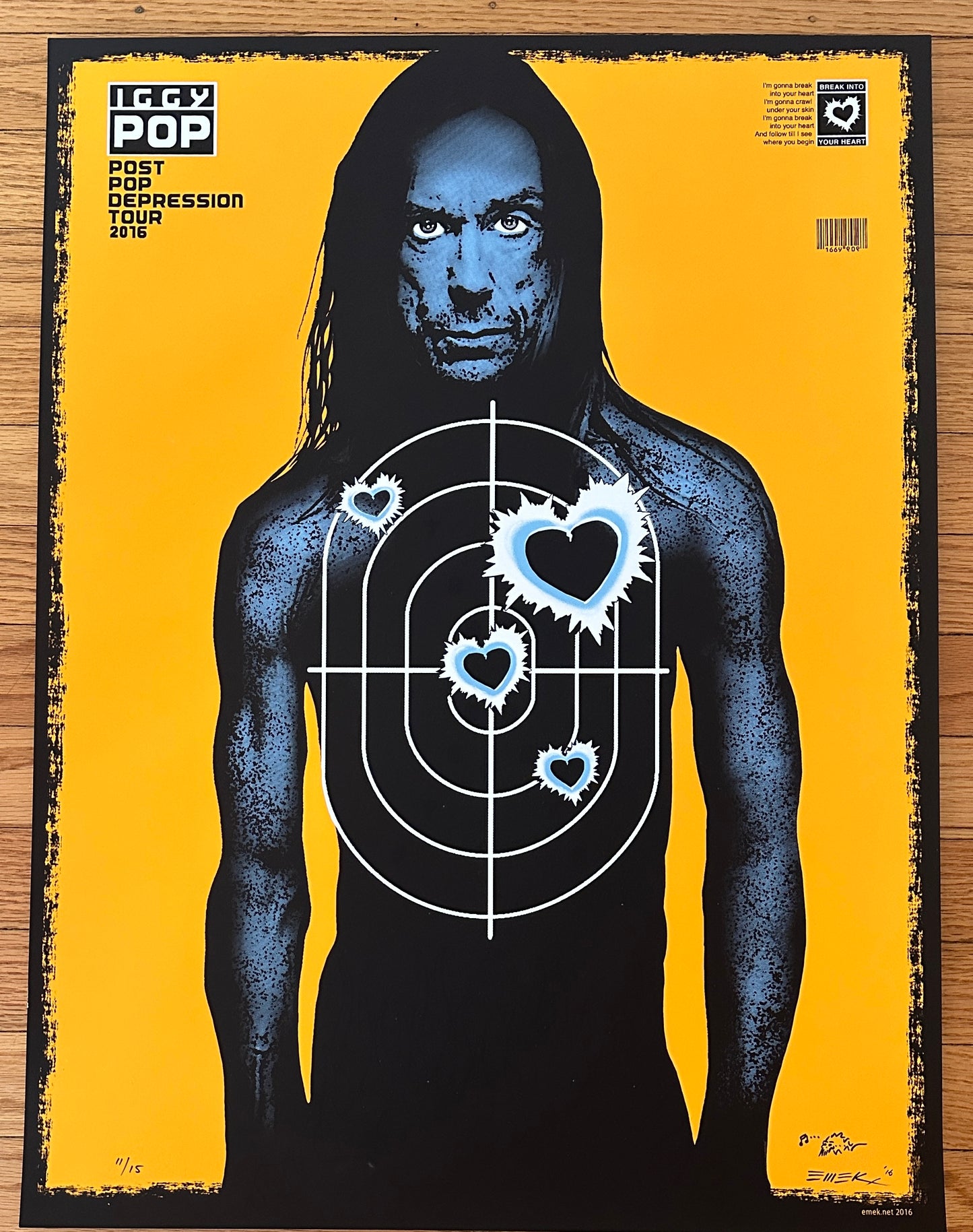 IGGY POP NY 2016 EMEK