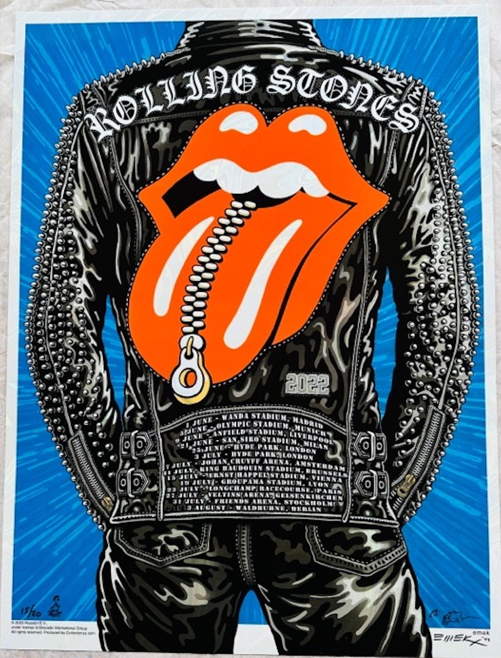 ROLLING STONES SIXTY TOUR EMEK 2022