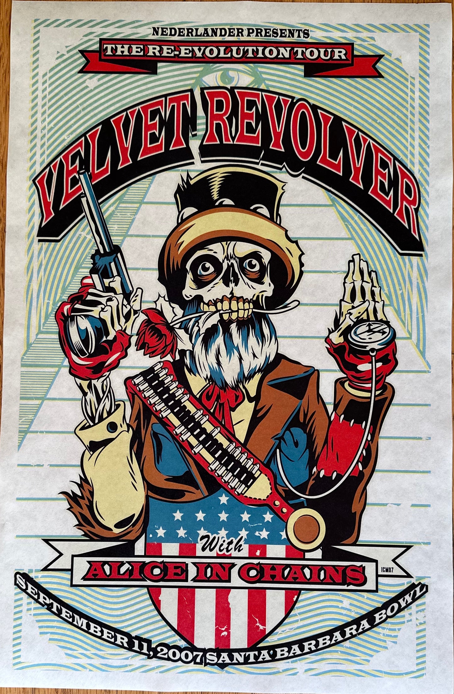 VELVET REVOLVER 9/11/2007 SANTA BARBARA BOWL