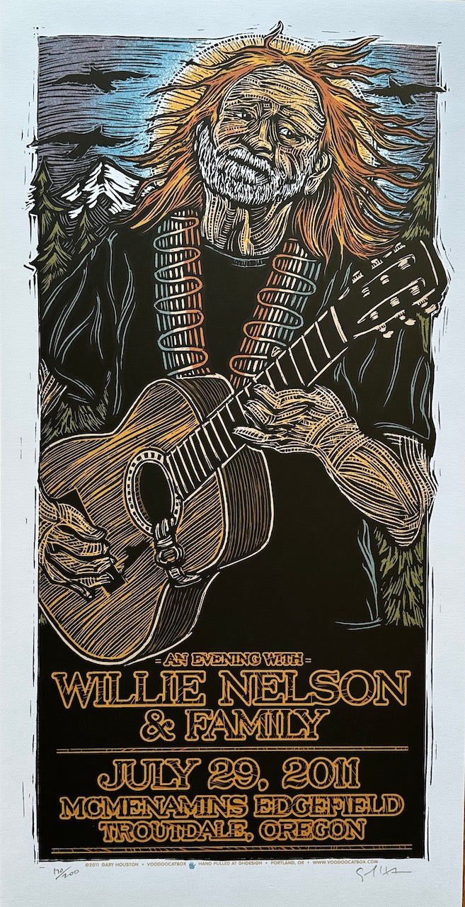 WILLIE NELSON  & FAMILY 7/29/2011, TROUDALE, OR