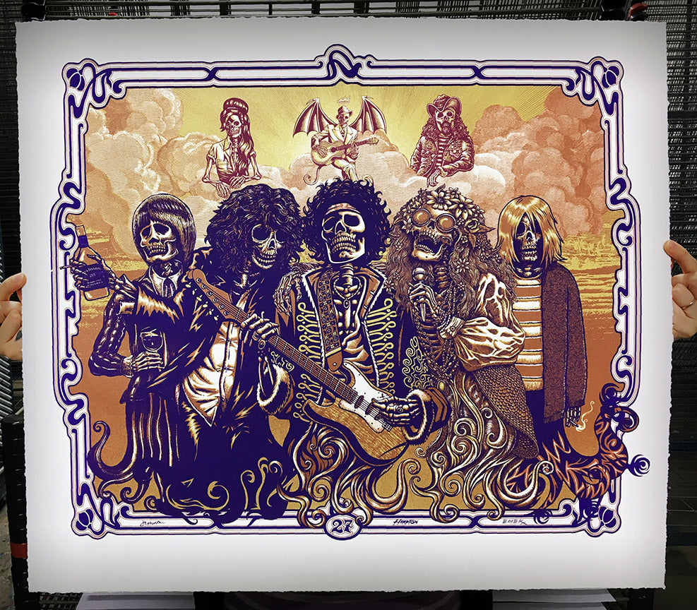 27 CLUB ART DECADE EDITION PRINT 2019 HAMPTON, JERMAINE, EMEK