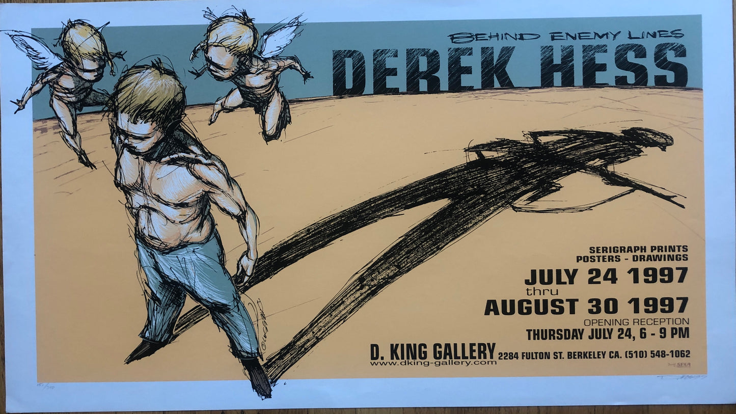 BEHIND ENEMY LINES-ART SHOW 1997 D. KING GALLERY BERKELEY, CA