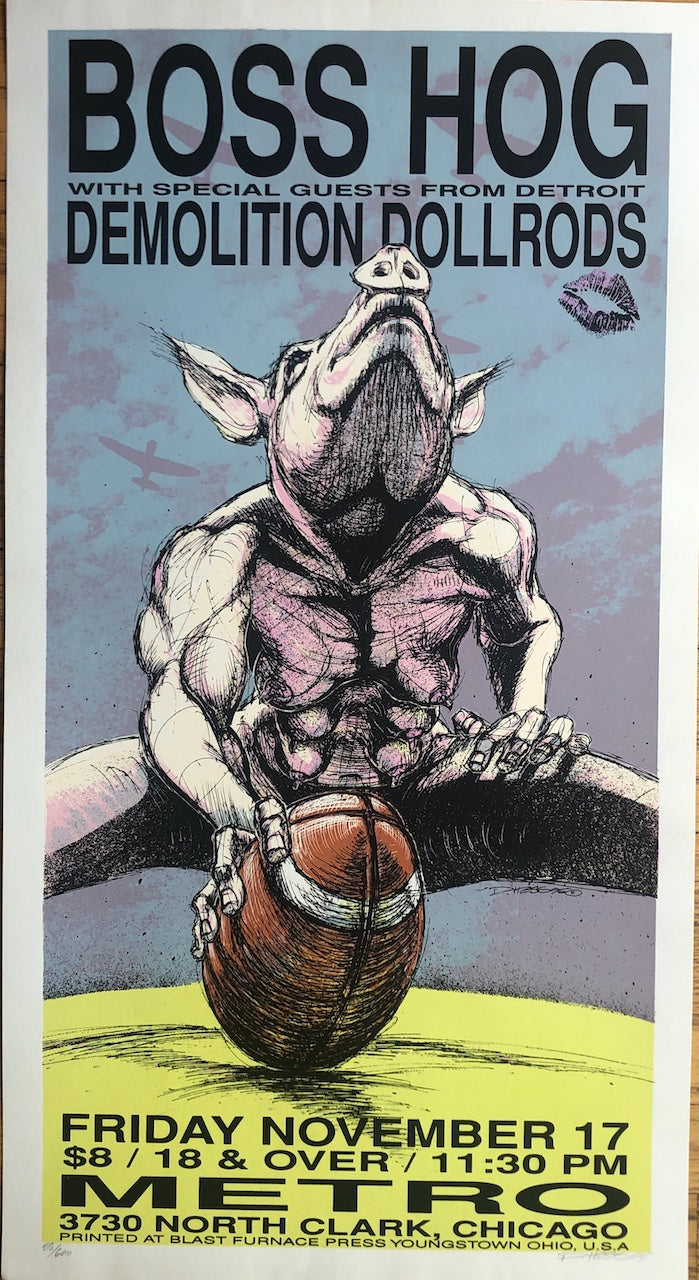 BOSS HOG- DEREK HESS 1995