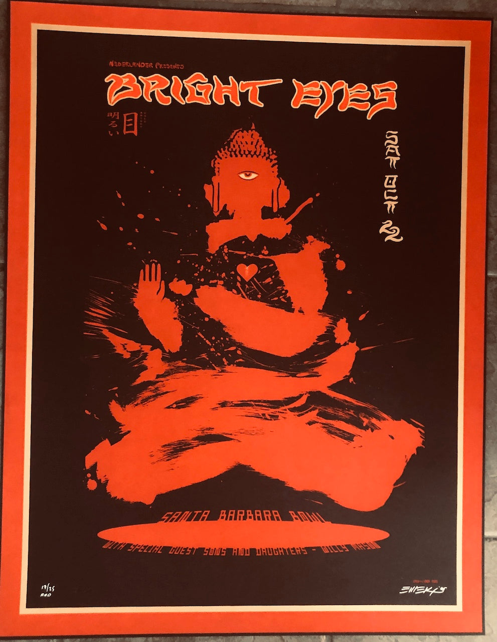 BRIGHT EYES SANTA BARBARA 2005 EMEK