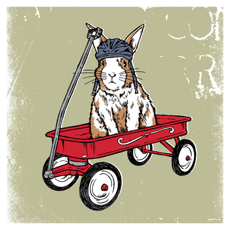 BUNNY RABBIT CRITTER WAGON GORDON