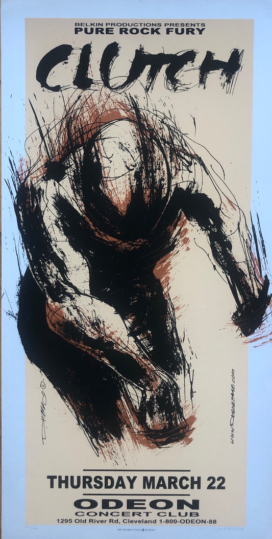 CLUTCH DEREK HESS 3/2001 ODEON, CLEVELAND