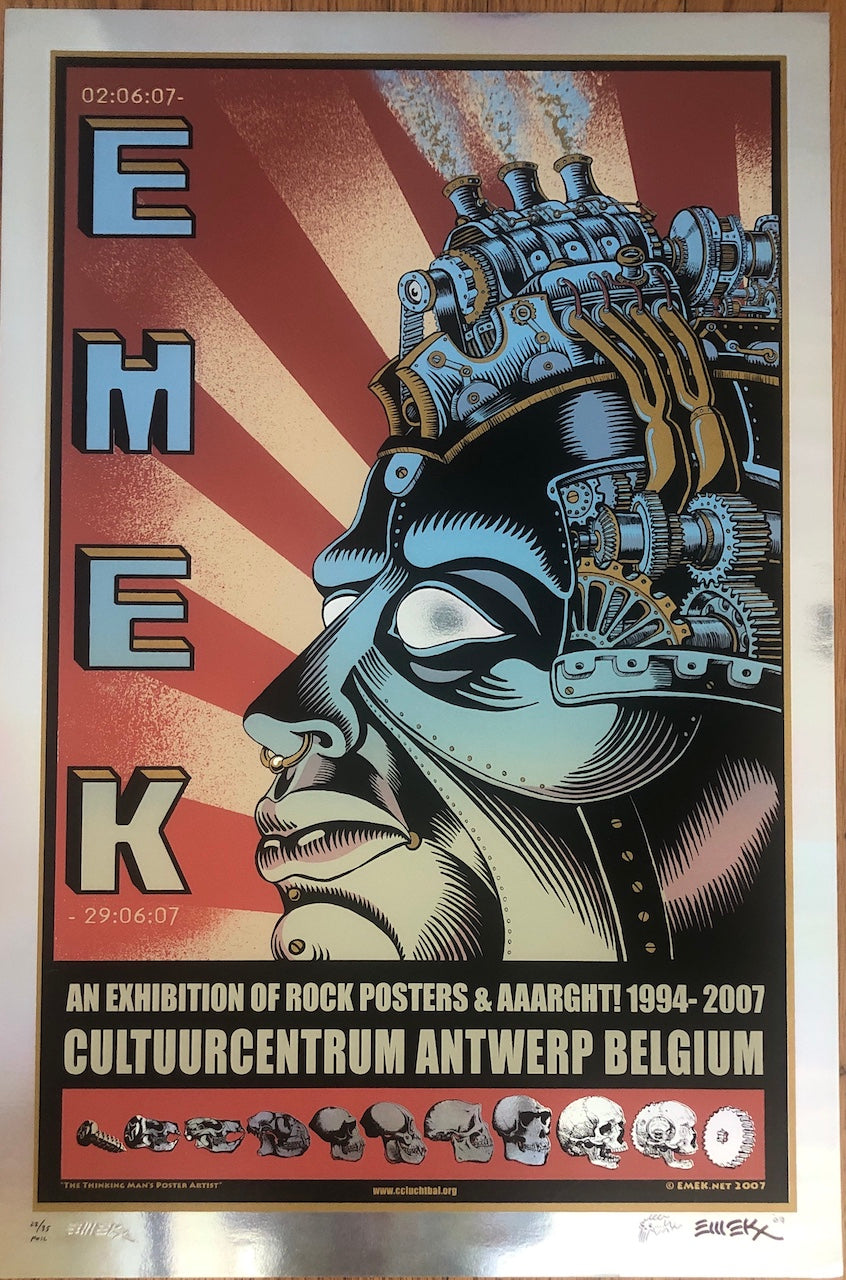 EMEK EXHIBITION ANTWERP BELGIUM 2007
