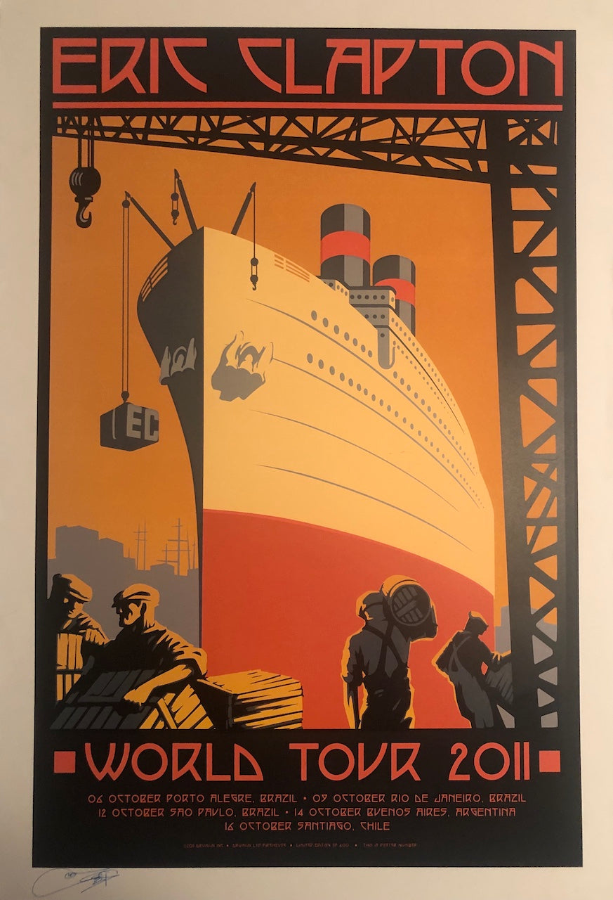 ERIC CLAPTON WORLD TOUR 2011