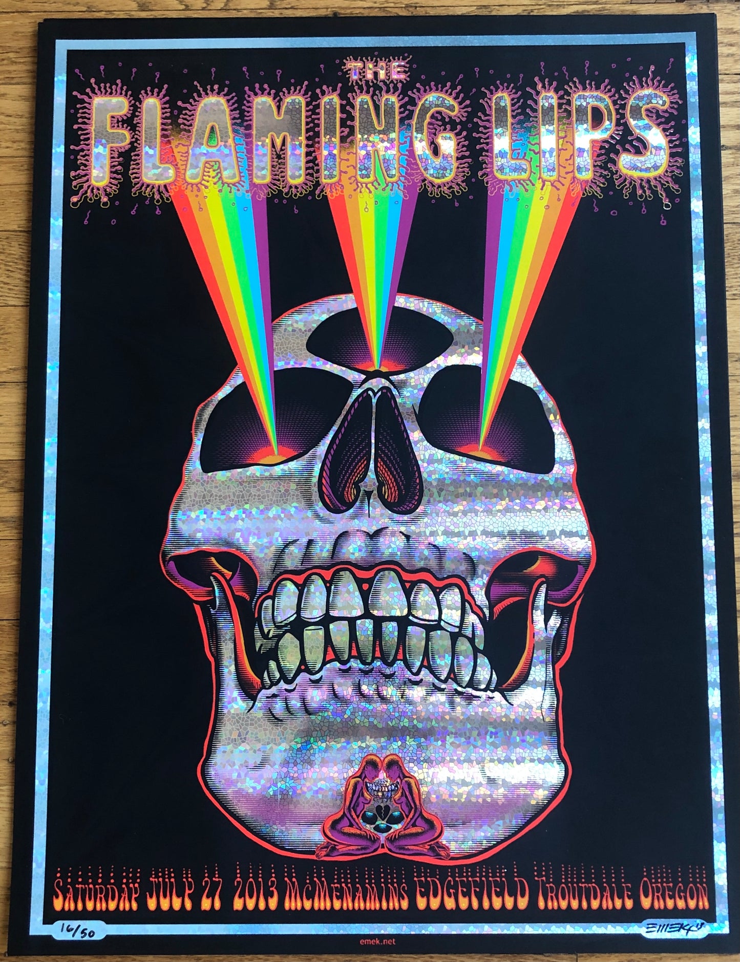 FLAMING LIPS TROUTDALE, OR 2013 EMEK