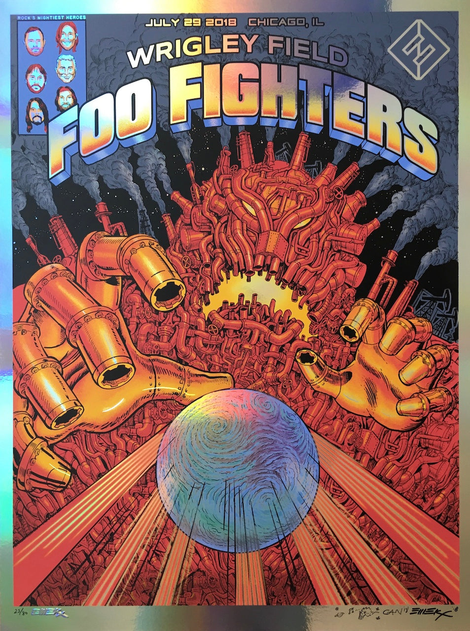 FOO FIGHTERS IL 2018 EMEK
