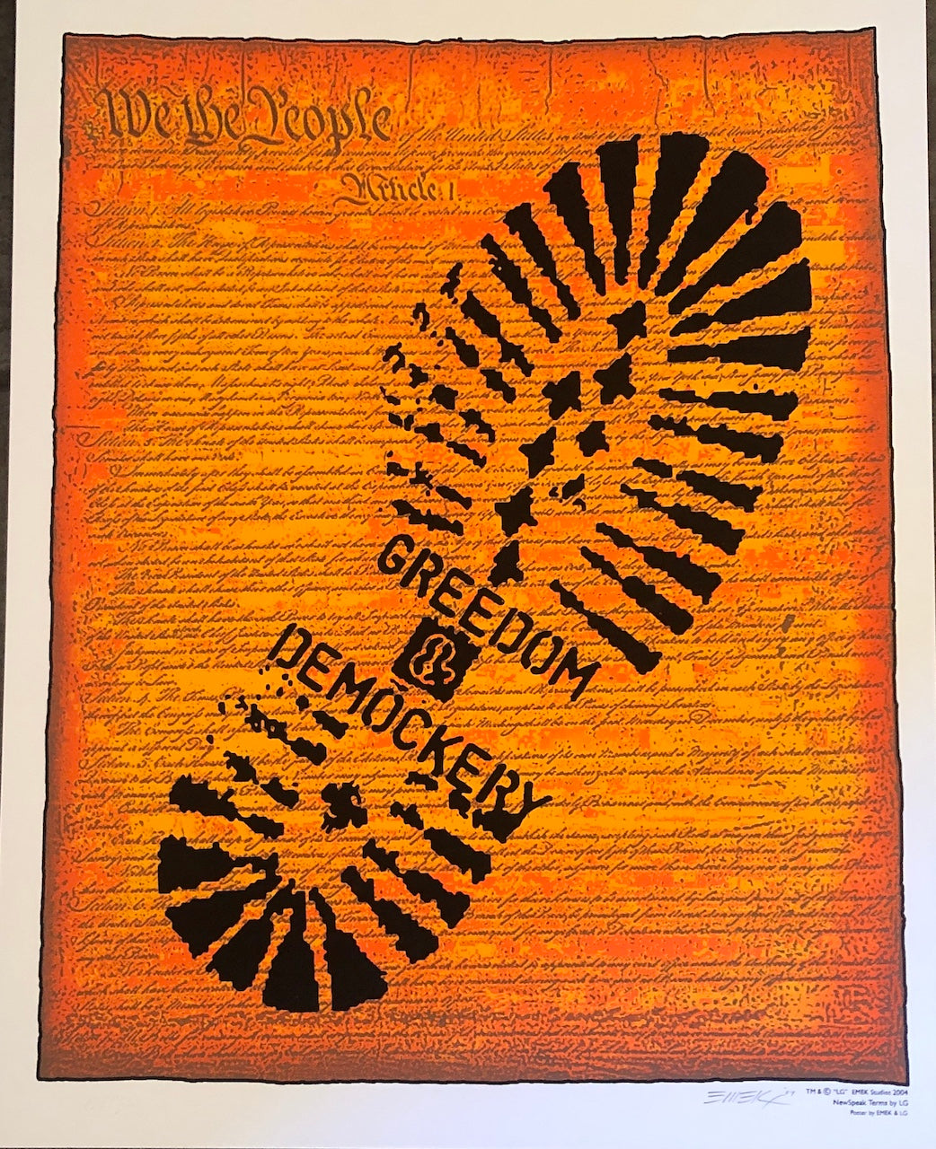 GREEDOM & DEMOCKERY 2004 EMEK