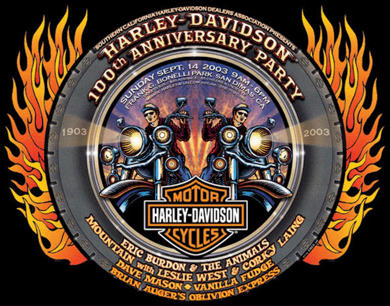 HARLEY DAVIDSON 100th ANNIVERSARY PARTY 03 EMEK – Off The Wall Posters