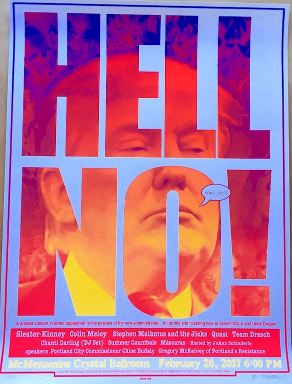 HELL NO! PROTEST CONCERT 2017 EMEK