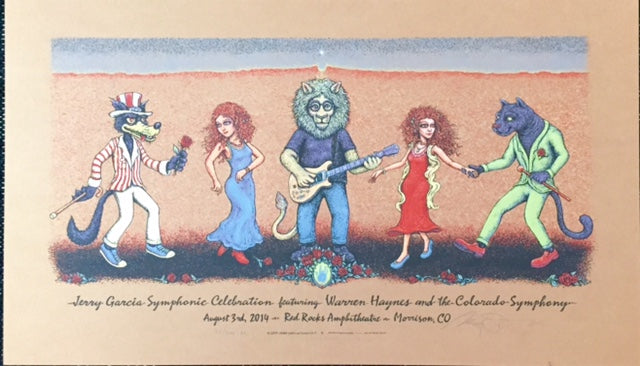 JERRY GARCIA SYMPHONIC CELEBRATION 2014 SPUSTA