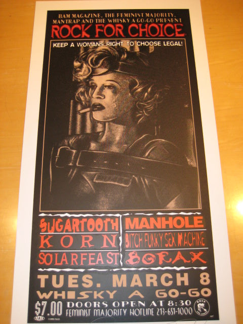MADONNA ROCK FOR CHOICE TAZ