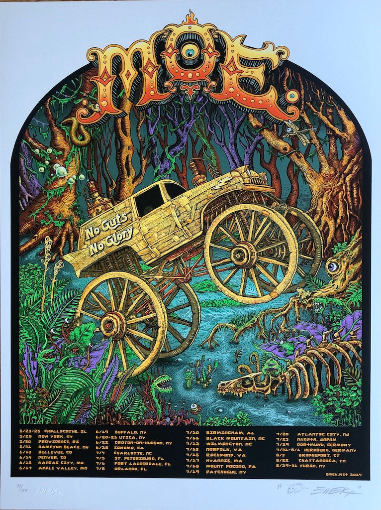 MOE “NO GUTS NO GLORY” 5/23-8/31/2014 SUMMER TOUR