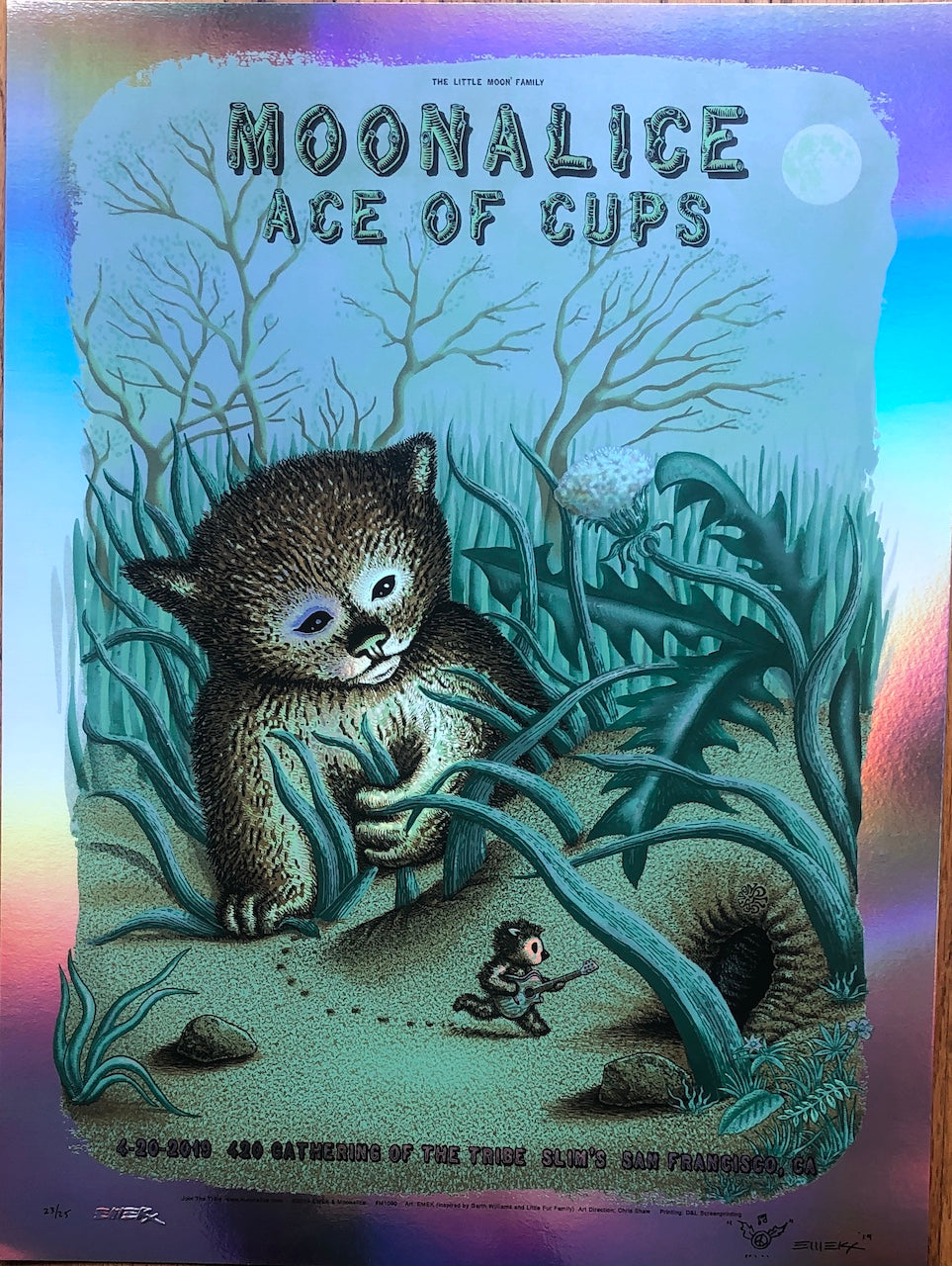 MOONALICE "420 GATHERING OF THE TRIBE" EMEK-SLIM’S SAN FRANCISCO
