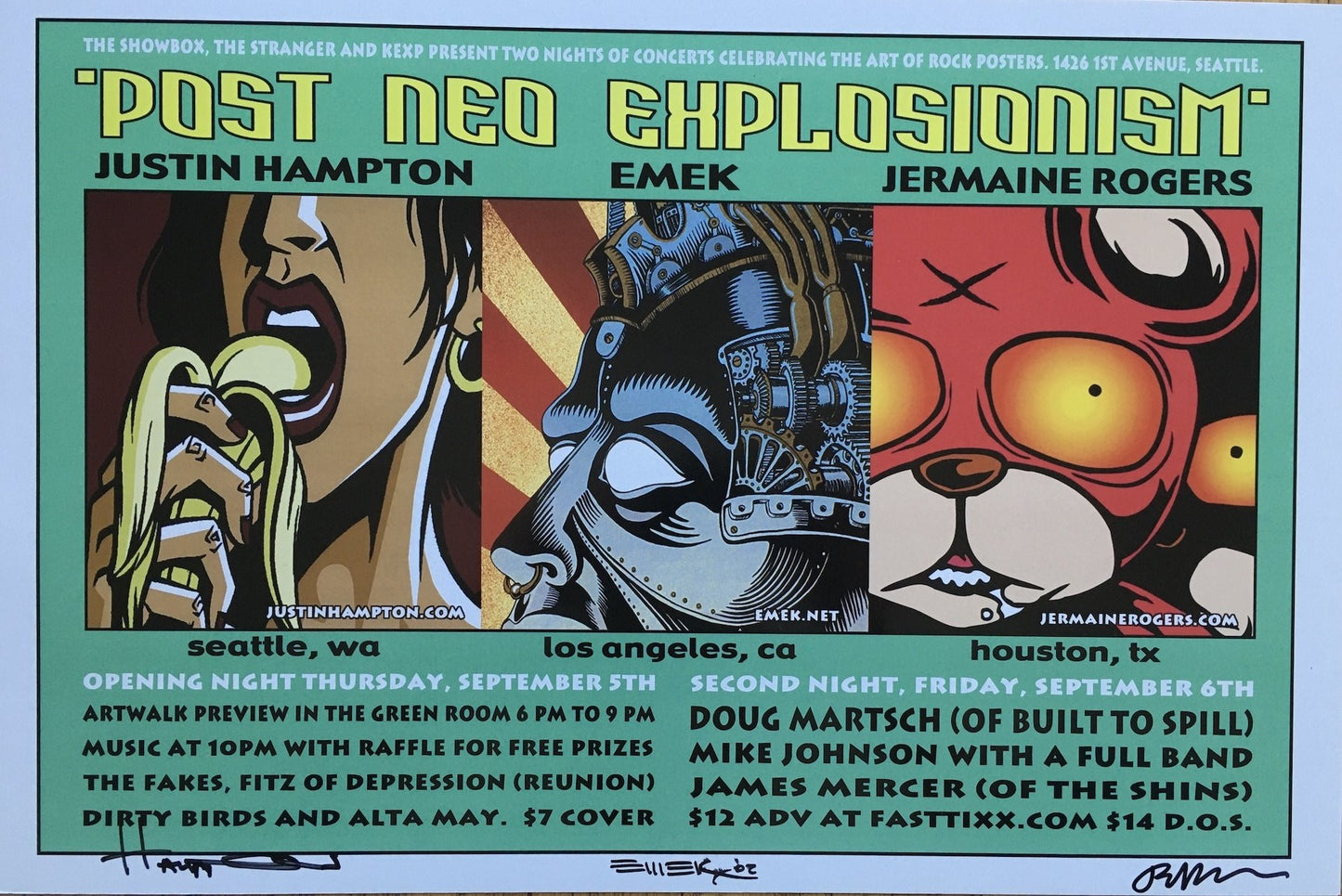 POST NEO EXPLOSIONISM 2002 CONCERT