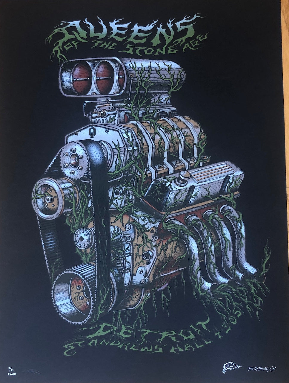 QUEENS OF THE STONE AGE DETROIT 4/2005 EMEK