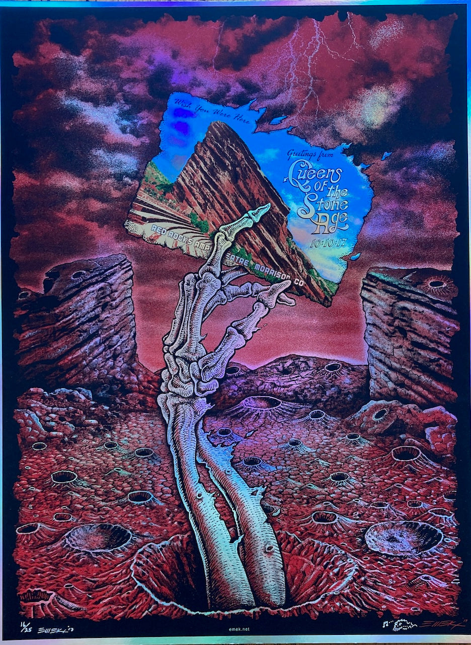 QUEENS OF THE STONE AGE RED ROCKS 2017 EMEK