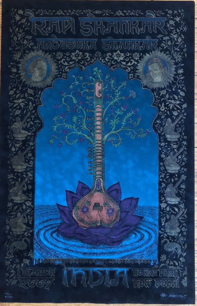 RAVI SHANKAR, ANDUSHKA NEHRU PARK, NEW DELHI, INDIA 2011 EMEK