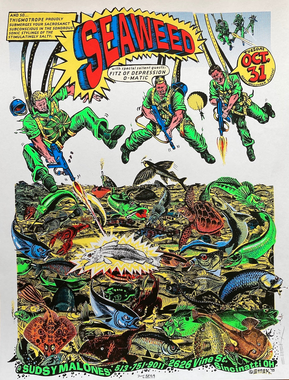 SEAWEED HALLOWEEN ’95 OH EMEK