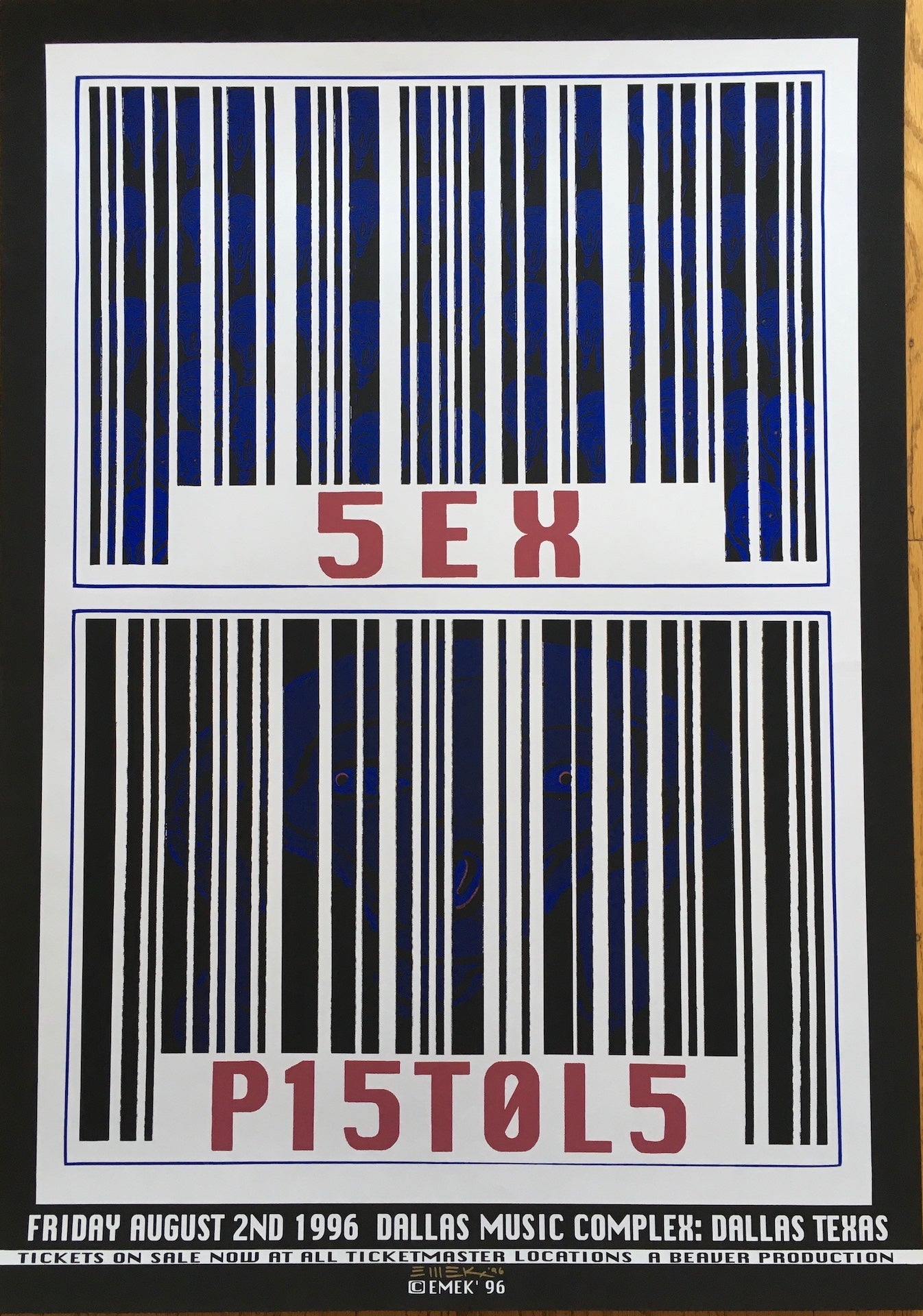 SEX PISTOLS BARCODE 1996 EMEK