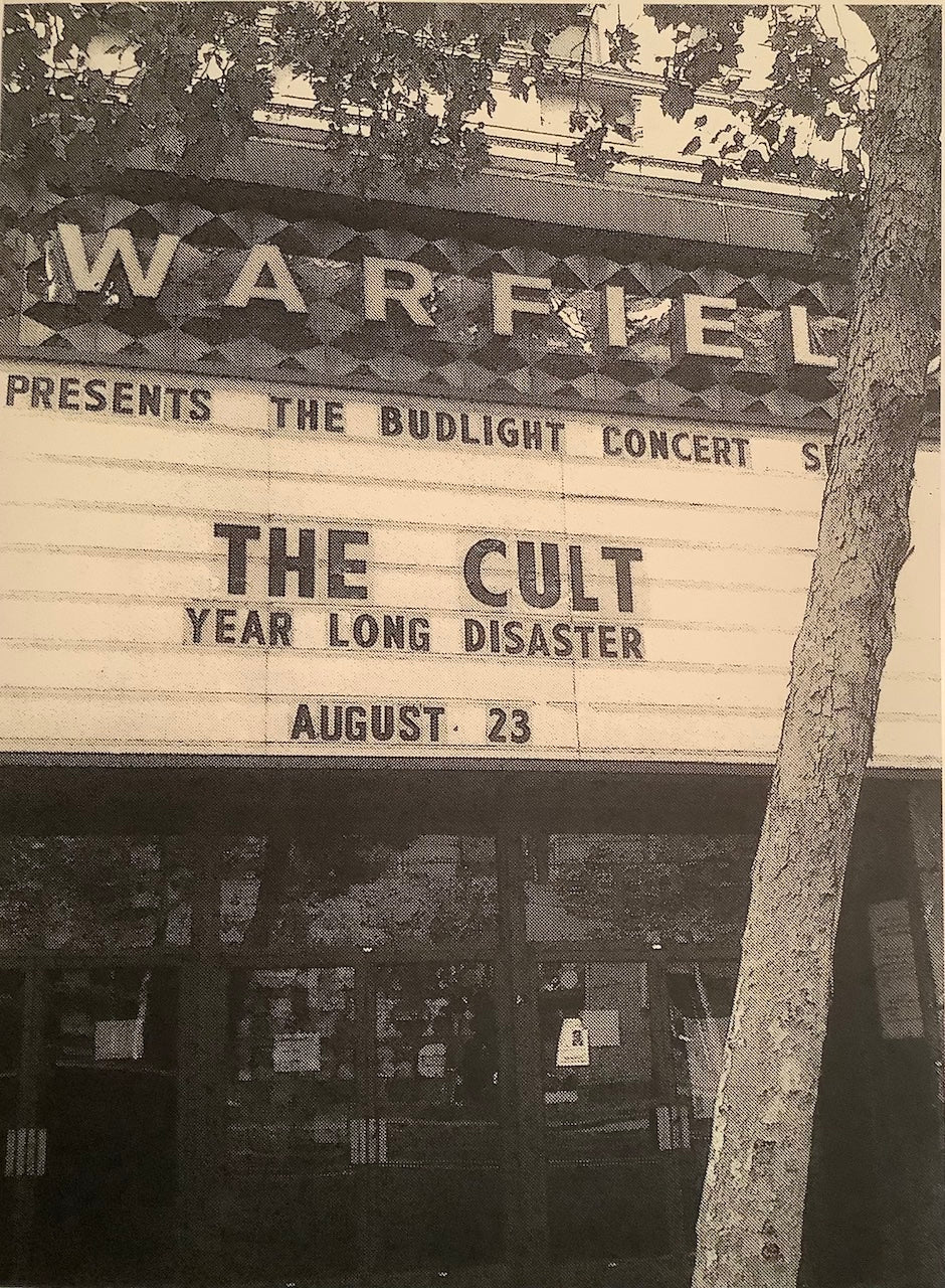 THE CULT SAN FRANCISCO 2009