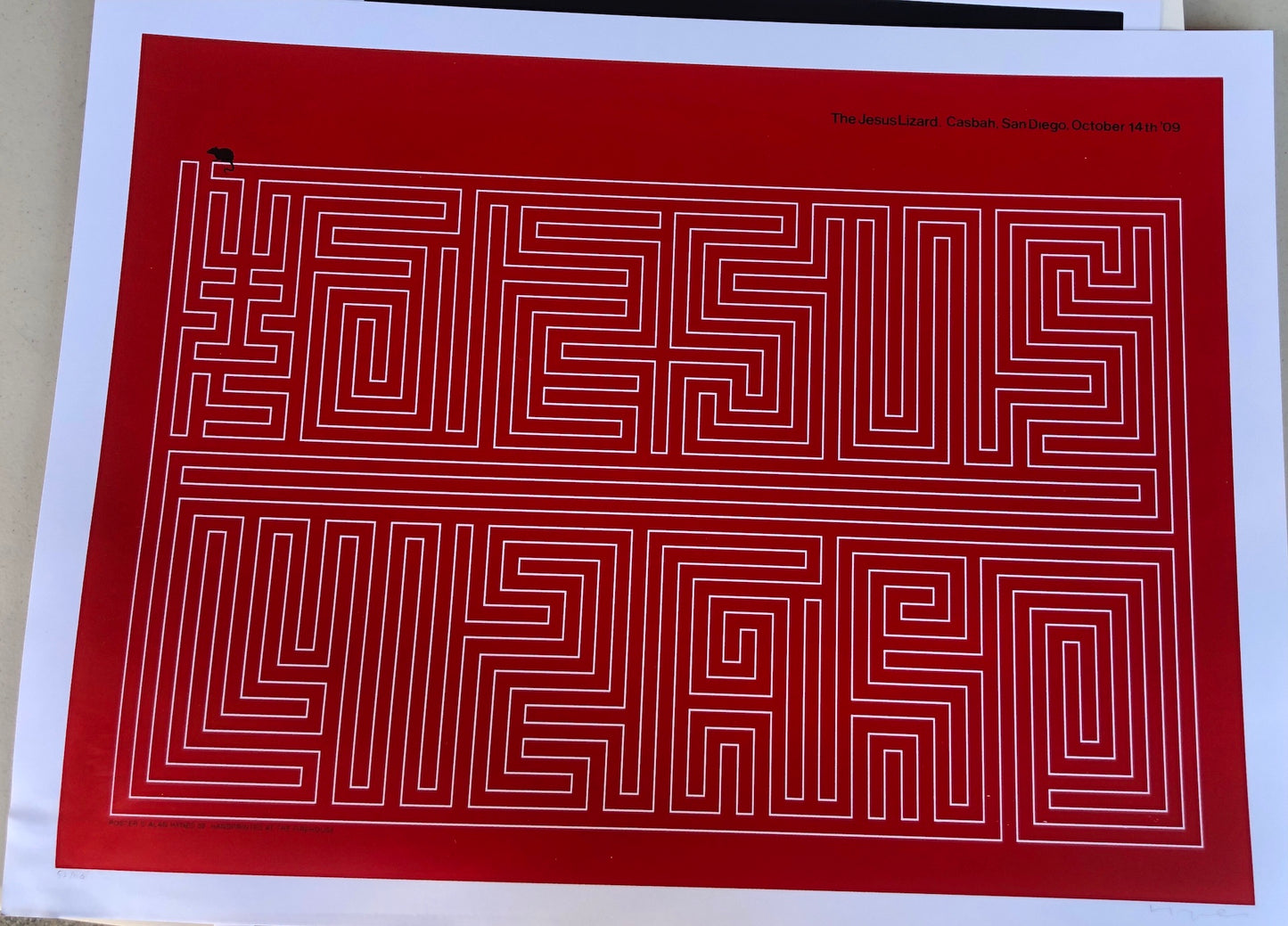 JESUS LIZARD CA 2009 (SCRATCH & DENT)