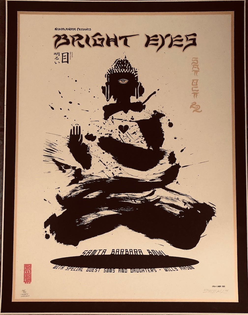 BRIGHT EYES SANTA BARBARA 2005 EMEK