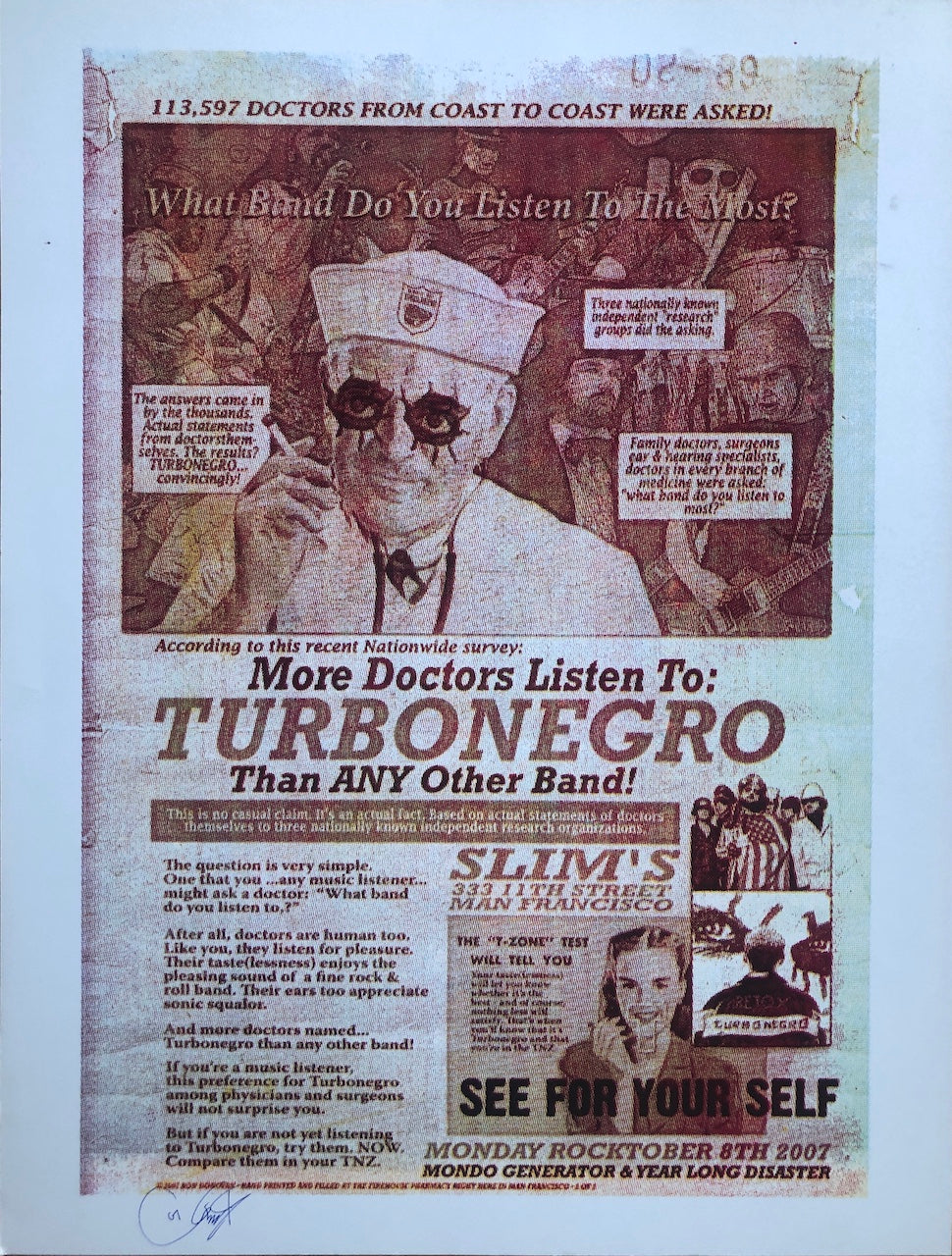 TURBONEGRO SLIM’S 2007