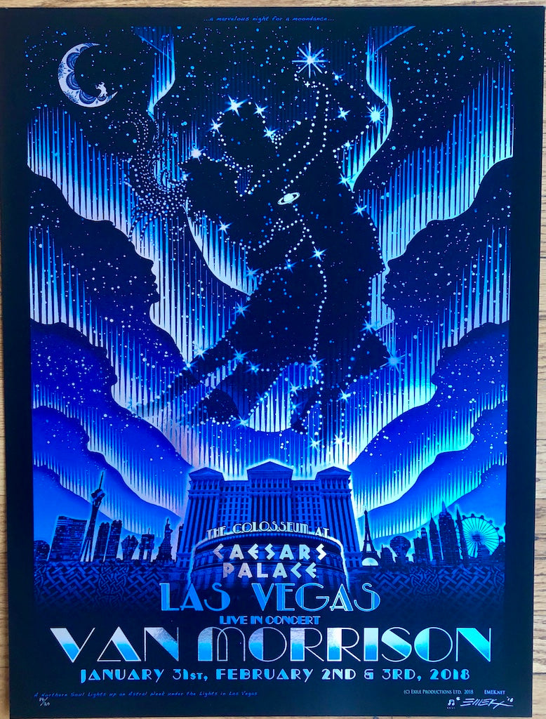VAN MORRISON CAESARS PALACE , LAS VEGAS 01-02, 2018