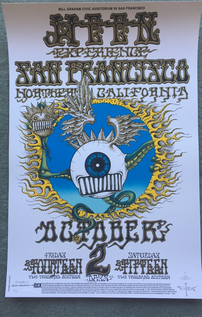 WEEN EYEBALL SF 2016 EMEK