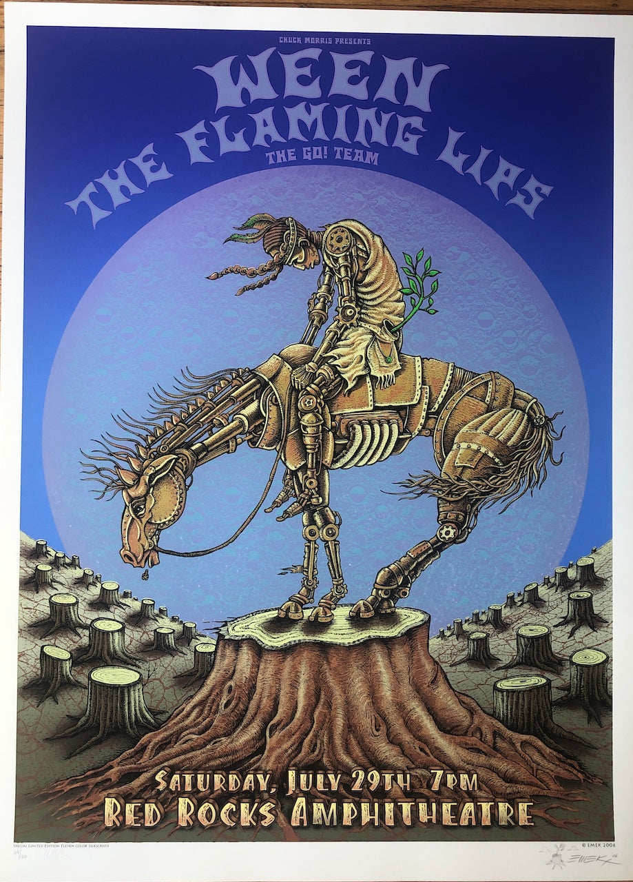 THE FLAMING LIPS 2006 EMEK RED ROCKS, CO