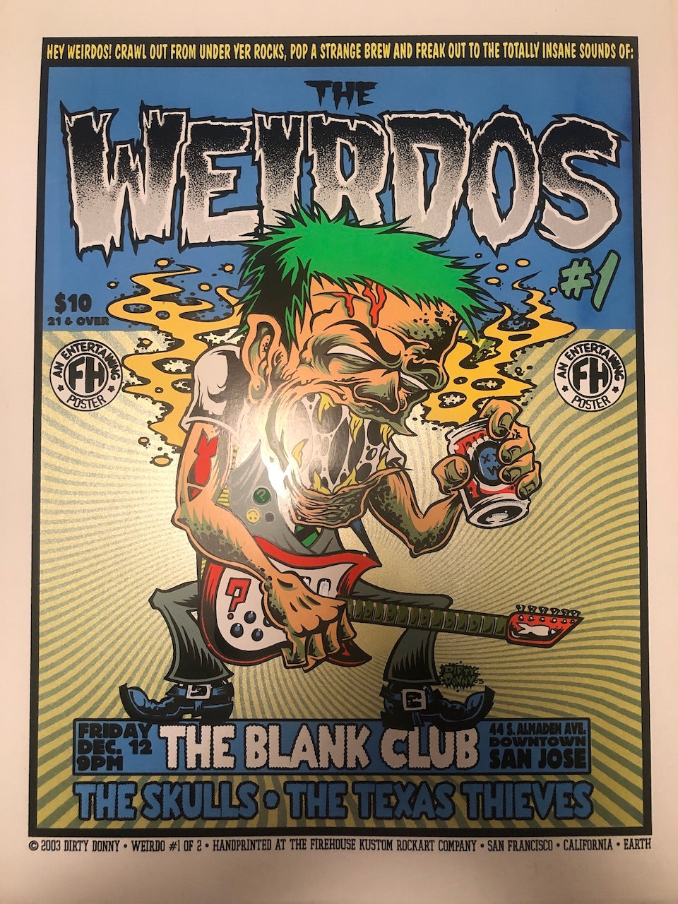 THE WEIRDOS SAN JOSE 2003