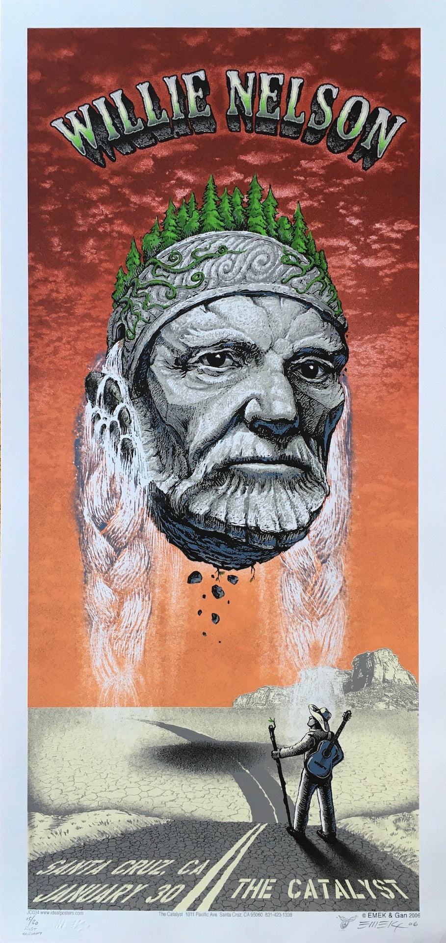 WILLIE NELSON 2006 CA EMEK