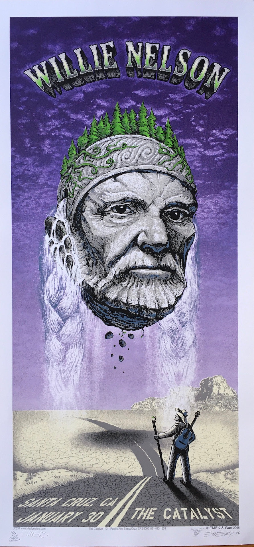WILLIE NELSON 2006 CA EMEK