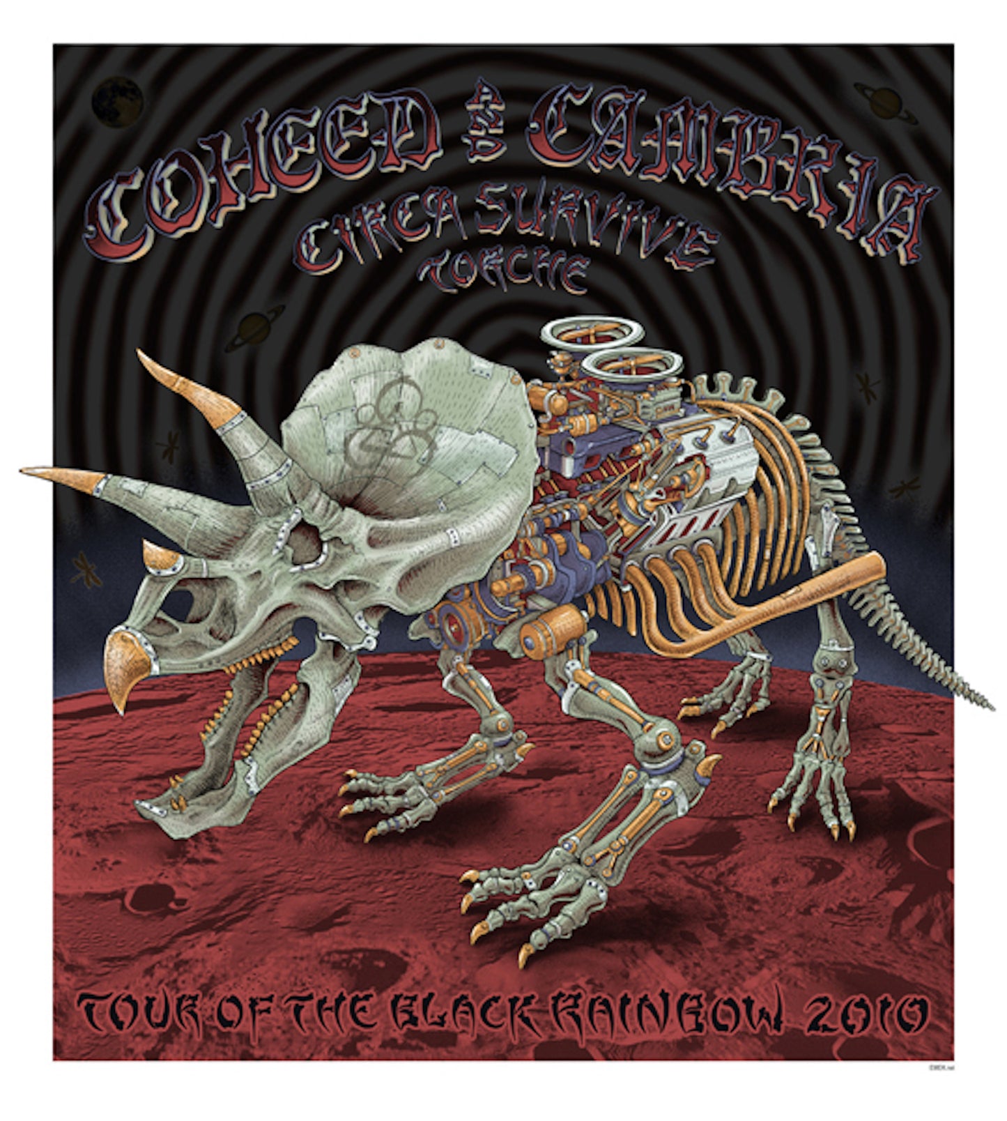 COHEED AND CAMBRIA TOUR 2010 EMEK