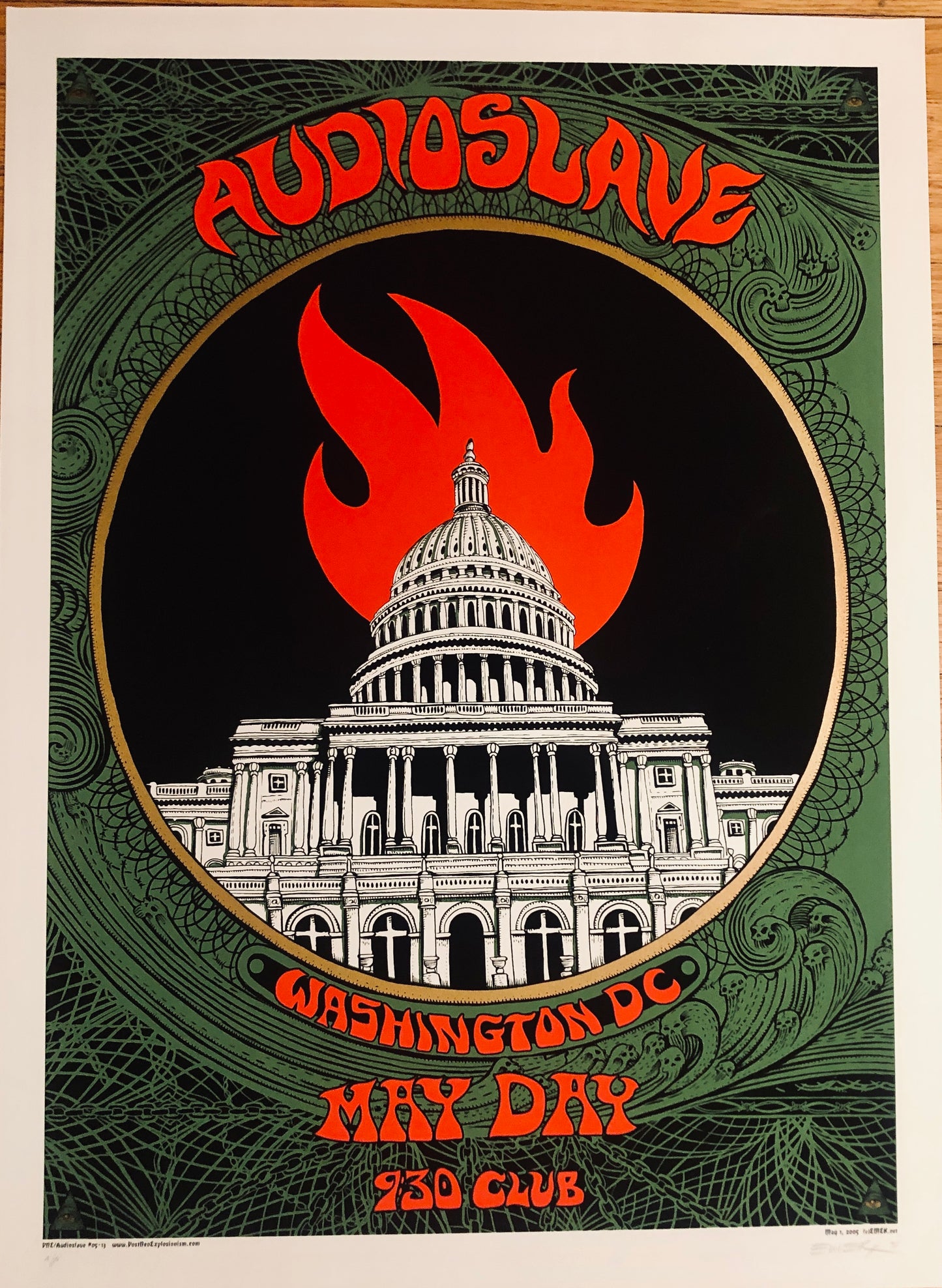 AUDIOSLAVE 2001 EMEK