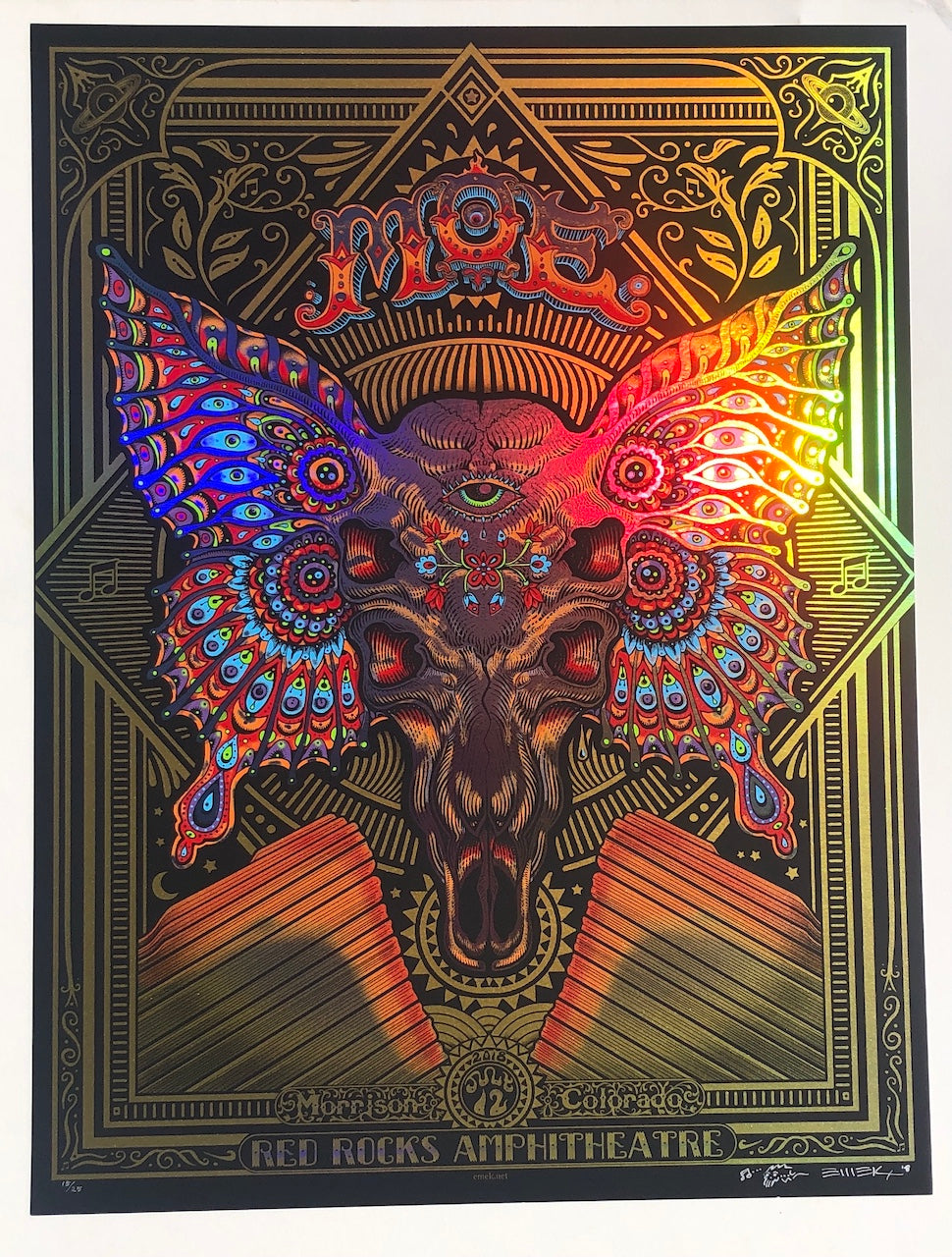 MOE. RED ROCKS 2018 EMEK