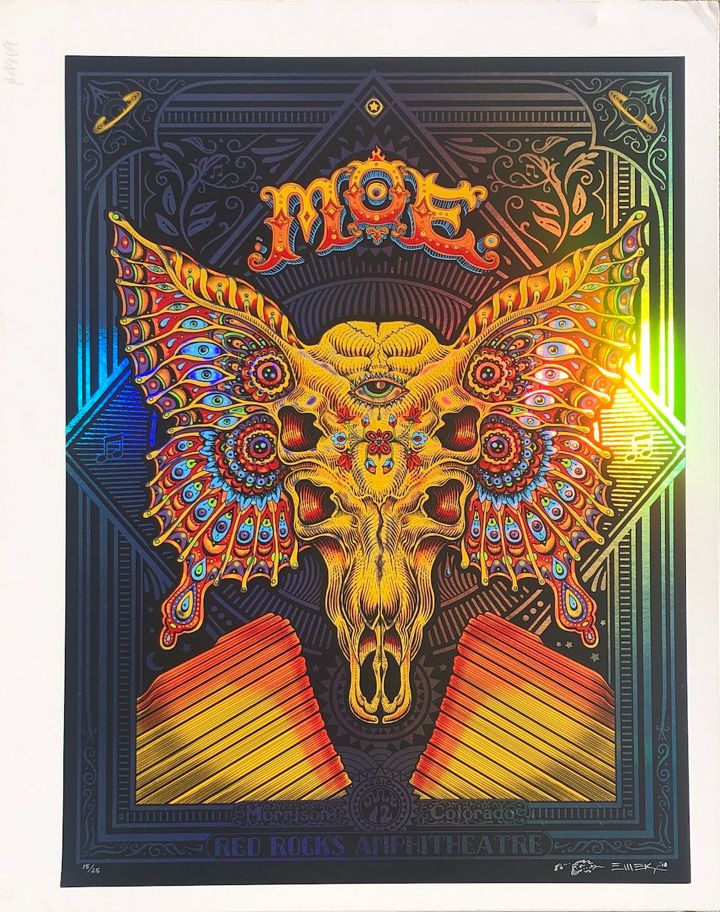 MOE. RED ROCKS 2018 EMEK