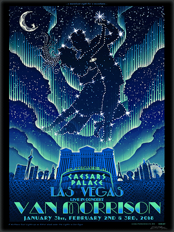 VAN MORRISON CAESARS PALACE , LAS VEGAS 01-02, 2018