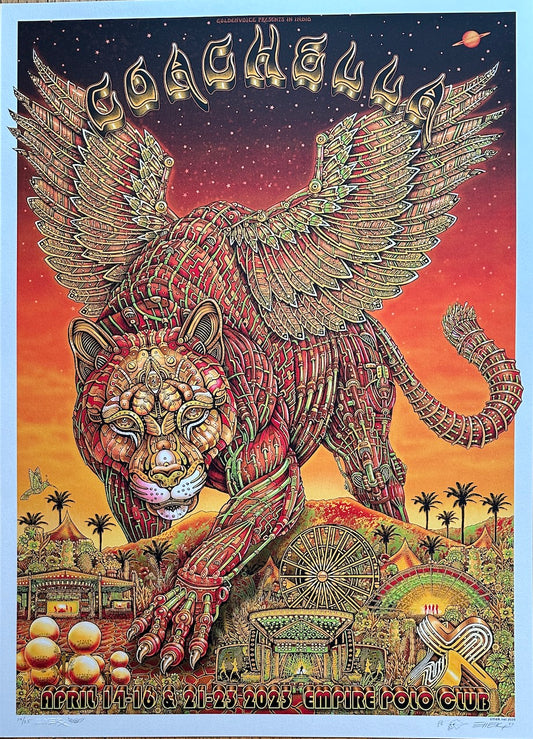 COACHELLA 2023 RUST VARIANT PEARL PAPER -EMPIRE POLO CLUB EMEK