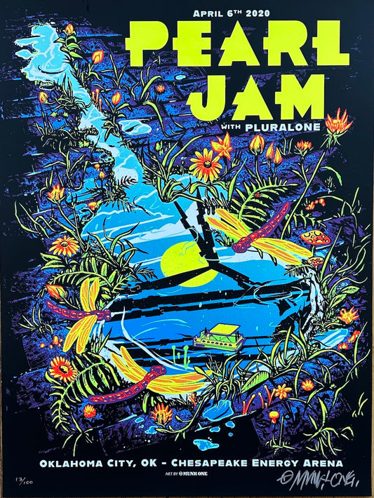 PEARL JAM-MUNK ONE OKLAHOMA CITY-CHESAPEAKE ENERGY ARENA 4/6/2020