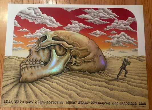 "ARTIFACTS” POSTER SAN FRANCISCO 2018 EMEK