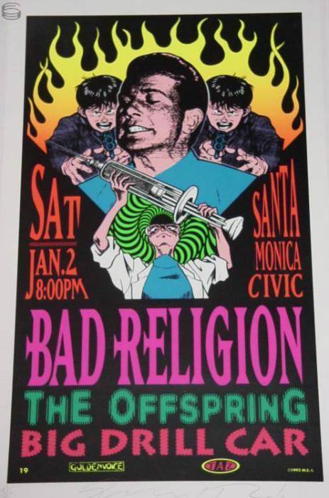 BAD RELIGION CA 1992 TAZ