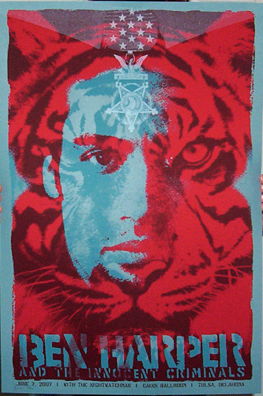 BEN HARPER TULSA 2007 SLATER