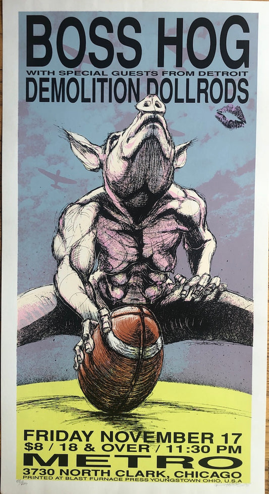 BOSS HOG- DEREK HESS 1995