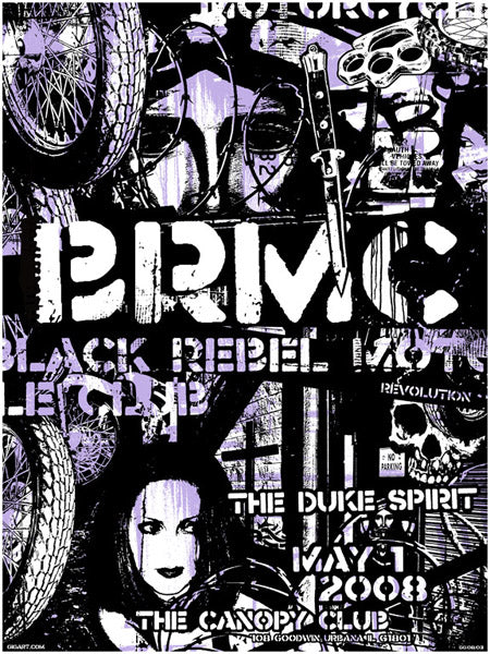 BLACK REBEL MOTORCYCLE 2008 GORDON